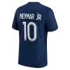 NEYMAR JR #10 PSG Home Authentic Jersey 2022/23 - jerseymallpro