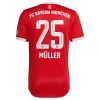 MÜLLER #25 Bayern Munich Home Authentic Jersey 2022/23 - jerseymallpro