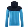 Napoli Hoodie Windbreaker Jacket 2022/23 - Blue&Black - jerseymallpro