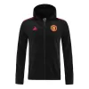 Manchester United Hoodie Tracksuit 2022/23 Black - jerseymallpro