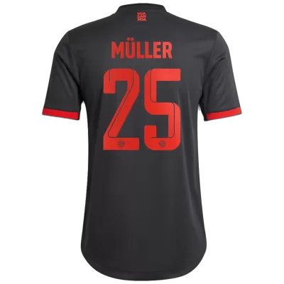 MÜLLER #25 Bayern Munich Third Away Authentic Jersey 2022/23 - jerseymallpro