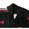 Manchester United Hoodie Tracksuit 2022/23 Black - jerseymallpro