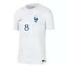 TCHOUAMENI #8 France Away Authentic Jersey World Cup 2022 - jerseymallpro