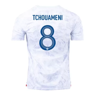 TCHOUAMENI #8 France Away Jersey World Cup 2022 - jerseymallpro