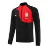 South Korea Track Jacket 2022/23 - Black&Red - jerseymallpro