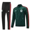 Mexico Jacket Tracksuit 2022 Green&Black - jerseymallpro