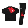 South Korea Jacket Tracksuit 2022 Black&Red - jerseymallpro