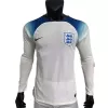 Authentic England Home Long Sleeve Soccer Jersey 2022 - jerseymallpro