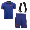 Netherlands Away World Cup Jerseys Full Kit 2022 - jerseymallpro