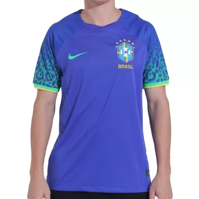 Replica Brazil Away Jersey World Cup 2022 By Nike - jerseymallpro