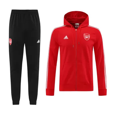 Arsenal Hoodie Tracksuit 2022/23 Red - jerseymallpro