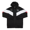 PSG Hoodie Windbreaker Jacket 2022/23 - Black - jerseymallpro