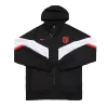 Atletico Madrid Hoodie Windbreaker Jacket 2022/23 - Black - jerseymallpro