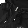 PSG Hoodie Windbreaker Jacket 2022/23 - Black - jerseymallpro