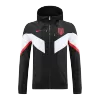Atletico Madrid Hoodie Windbreaker Jacket 2022/23 - Black - jerseymallpro