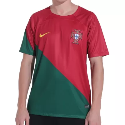 Replica Portugal Home Jersey 2022 By Nike - jerseymallpro