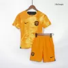 Netherlands Home World Cup Kids Jerseys Kit 2022 - jerseymallpro