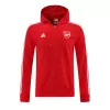 Arsenal Hoodie Jacket 2022/23 - Red - jerseymallpro