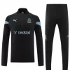 Marseille 1/4 Zip Tracksuit 2022/23 Black - jerseymallpro