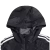 Juventus Hoodie Windbreaker Jacket 2022 - Black - jerseymallpro