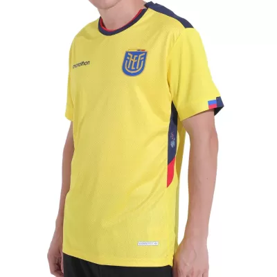 Replica Ecuador Home Jersey World Cup 2022 By Macron - jerseymallpro