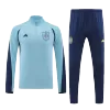 Spain 1/4 Zip Tracksuit 2022/23 Blue - jerseymallpro