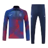 PSG 1/4 Zip Tracksuit 2022/23 Blue&Red - jerseymallpro