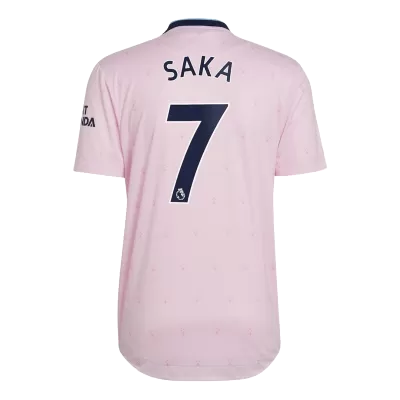 SAKA #7 Arsenal Third Away Authentic Jersey 2022/23 - jerseymallpro