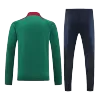 Portugal 1/4 Zip Tracksuit 2022 Green - jerseymallpro