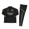 Arsenal 1/4 Zip Tracksuit 2022/23 Black - jerseymallpro