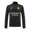 Arsenal 1/4 Zip Tracksuit 2022/23 Black - jerseymallpro