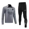 PSG 1/4 Zip Tracksuit 2022/23 White - jerseymallpro