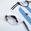 New PAREDES #5 Argentina Three Stars Home 2022 Champion Jersey - jerseymallpro