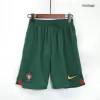 Portugal Home Soccer Shorts 2022 - jerseymallpro