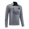 PSG 1/4 Zip Tracksuit 2022/23 White - jerseymallpro