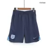 England Home Soccer Shorts 2022 - jerseymallpro