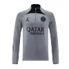 PSG 1/4 Zip Tracksuit 2022/23 White - jerseymallpro