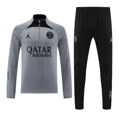 PSG 1/4 Zip Tracksuit 2022/23 White - jerseymallpro