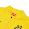 Borussia Dortmund 1/4 Zip Tracksuit 2022/23 Yellow - jerseymallpro