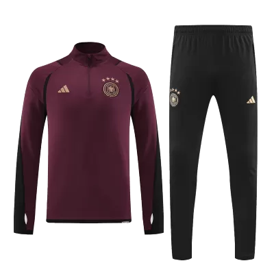 Germany 1/4 Zip Tracksuit 2022 Red - jerseymallpro