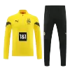 Borussia Dortmund 1/4 Zip Tracksuit 2022/23 Yellow - jerseymallpro