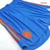 Spain Away Soccer Shorts 2022 - jerseymallpro