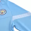 Manchester City 1/4 Zip Tracksuit 2022/23 Blue - jerseymallpro