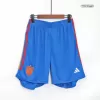 Spain Away Soccer Shorts 2022 - jerseymallpro