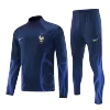 France 1/4 Zip Tracksuit 2022 Navy - jerseymallpro