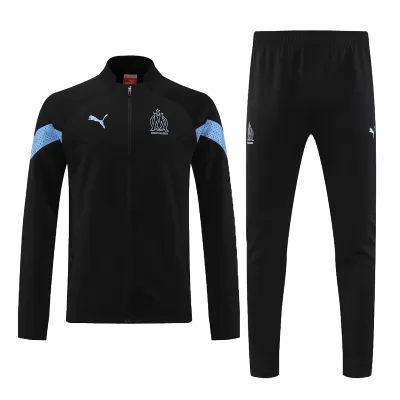 Marseille Jacket Tracksuit 2022/23 Black - jerseymallpro