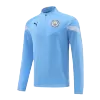 Manchester City 1/4 Zip Tracksuit 2022/23 Blue - jerseymallpro