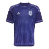 Argentina Away World Cup Kids Jerseys Full Kit 2022 - Three Stars - jerseymallpro