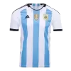 Champions Argentina 3 Stars Home Jersey 2022 - jerseymallpro