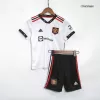 Manchester United Away Kit 2022/23 By Adidas Kids - jerseymallpro